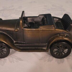 Vintage 1974 Banthrico 1929 Ford Model A Car Die-Cast Metal Coin Bank   E56